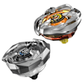 Miniatyrbillede 3 af 6: Beyblade X Dual Pack Gale Wyvern 3-60T og Sword Dran 3-80B, 2 autentiske Takara Tomy konkurrence tops med højre rotation, Fra Flerfärgad