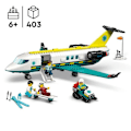 Miniatyrbild 2 av 5: LEGO City 60465 Luftambulans - Byggset för pojkar från 6 år Flerfärgad