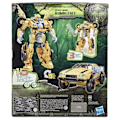 Miniatyrbillede 5 af 6: Transformers: Rise of the Beasts, 10-tommers Beast-Mode humlebifigur med lys og lyde, 6 år og opefter Flerfärgad