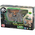 Miniatyrbillede 1 af 5: Balance Game - EPOCH-SPIL - Jurassic World Island Quake - Dinosaurer på platform, Sidst på plads vinder! Flerfärgad
