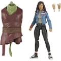 Miniatyrbillede 2 af 2: Figurine America Chavez - Marvel - Doctor Strange - 15 cm - 2 tilbehør - Build-A-Figure Flerfärgad