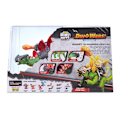 Pikkukuva 4 / 5: Robotic Dino - ZURU - Dino Wars Stegosaurus - Stegosaurus Robo Alive panssarin, valolevyjen ja aseen kanssa Flerfärgad
