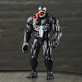 Miniatyrbillede 3 af 6: Deluxe Venom samlerfigur - HASBRO - Titan Hero Series - 30 cm - Til børn fra 4 år og opefter Flerfärgad