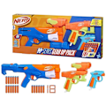 Pikkukuva 1 / 6: Nerf N -sarjan varustepaketti, 3 Blasteria, 18 Nerf N1 Dartsia, yhteensopiva vain Nerf N -sarjan Blastereiden kanssa Flerfärgad