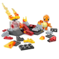 Miniatyrbillede 3 af 6: MEGA-Pokémon-Danse Flammes de Salamèche-Byg-sæt (81 dele) HTH86 Flerfärgad