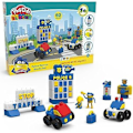 Miniatyrbillede 1 af 2: Play-Doh Blocks byggespil - GRANDI GIOCHI - Politi - 60 stykker - For børn fra 3 år og opefter Flerfärgad