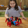 Miniatyrbillede 2 af 5: Spider-Man Combat Spider Vehicle Figur - Affyrer vand og projektiler - fra 4 år og opefter - HASBRO, Marvel Flerfärgad