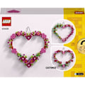 Miniatyrbillede 6 af 6: LEGO® 40638 Hjerteformet dekoration - Legetøj til børn fra 9 år og opefter Färgad