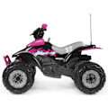 Miniatyrbillede 3 af 3: QUAD elektrisk - T-REX - ROSE - PEG PEREGO Rosa