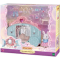 Pikkukuva 2 / 5: Leikkisetti - SYLVANIALAISET PERHEET - Prinsessapukeutuminen - Kärry- ja lumikanityttö Flerfärgad
