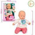 Miniatyrbillede 2 af 2: Nenuco Doll Taler 7 sprog 30 cm