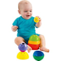 Pikkukuva 2 / 5: Pinottava ja rullaava lelu - FISHER PRICE - Roul'empilo kupit - 10 numeroitua ja värillistä kuppia - Seka Flerfärgad