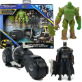 Pikkukuva 1 / 4: Batman vs Swamp Monster DC Swamp Thing setti + moottoripyörä ja tarvikkeet