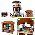 Pikkukuva 3 / 5: LEGO Minecraft 21278 Ryöstäjien Etuvartio ja Hävittäjä - Peli pojille alkaen 9-vuotiaista