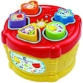 Miniatyrbillede 1 af 2: Legetøj - VTECH - The Magic Drum of Shapes - Kognitiv udvikling - Komfortabel - Fuld af lyde Vit, Rosa, Blå