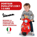 Miniatyrbild 2 av 5: Skoterhållare Vespa Primavera - Röd - Ljud och ljus - CHICCO Röd