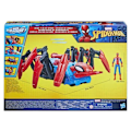 Miniatyrbillede 4 af 5: Spider-Man Combat Spider Vehicle Figur - Affyrer vand og projektiler - fra 4 år og opefter - HASBRO, Marvel Flerfärgad