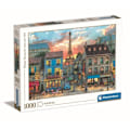 Miniatyrbillede 1 af 2: Clementoni - 1000p Streets of Paris - 70 x 50 cm Flerfärgad