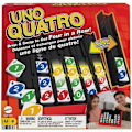 Miniatyrbillede 1 af 6: Mattel Games - UNO®-Quatro-Game for voksne, familieaften og spilleaften HPF82 Flerfärgad