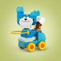 Miniatyrbillede 3 af 6: LEGO DUPLO Min By 10448 Dyr På Ruller 3-I-1 - Byggelegøj For Børn Fra 2 År - Hund Flerfärgad