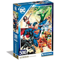 Miniatyrbild 1 av 2: Pussel - CLEMENTONI - DC Comics - 500 Bit - Tillverkat i Italien - För Vuxna 14-99 År