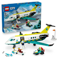Miniatyrbild 1 av 5: LEGO City 60465 Luftambulans - Byggset för pojkar från 6 år Flerfärgad