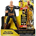 Pikkukuva 2 / 2: Figuriini - DC - Musta Adam - 30 cm - Valot ja äänet - Räjähtävä nyrkki Svart Adam Deluxe