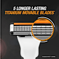Pikkukuva 2 / 4: Bic Hybrid 5 Flex Refill, 4 kpl (1 kpl pakkaus) Svart