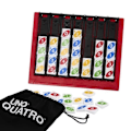 Pikkukuva 4 / 6: Mattel Games - UNO®-Quatro-Game aikuisille, perheilta ja peliilta HPF82 Flerfärgad