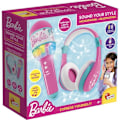 Miniatyrbild 2 av 4: Combo audio - LISCIANI - Barbie - Hörlurar och mikrofon Bluetooth - Inbyggd högtalare - Barbie-låtar - Interaktiv karaoke Rosa