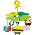 Miniatyrbild 1 av 2: Travel Mobile - Clementoni - Easy Peasy - Skallror, prasslar, tandringar - Pedagogiska leksaker Flerfärgad