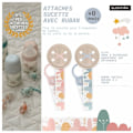 Miniatyrbillede 3 af 4: -Suavinex Attache-Sucette Ruban - Dreams (Farve : Blå)
