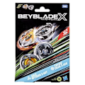 Miniatyrbillede 5 af 6: Beyblade X Dual Pack Gale Wyvern 3-60T og Sword Dran 3-80B, 2 autentiske Takara Tomy konkurrence tops med højre rotation, Fra Flerfärgad
