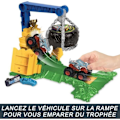Miniatyrbillede 3 af 6: Hot Wheels-Monster Trucks Arena Smashers Challenge Loading Rhinomite HTP18 Flerfärgad