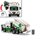 Miniatyrbild 3 av 6: LEGO® 42167 Technic Mack LR Elektrisk sopbil, Elektrisk lastbilsleksak, Återvinningsfordon Grön, Röd, Grå