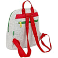 Pikkukuva 2 / 2: Safta BENETTON Pop Mini -reppu lapsille - Mukava ja monipuolinen - Harmaa - 25 x 13 x 30 cm Grå
