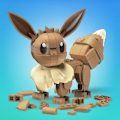 Miniatyrbillede 4 af 6: Mega Construx - Pokemon Eevee til at samle - Byggeklodser - Fra 7 år HDL84 Beige och brun