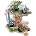 Miniatyrbillede 5 af 5: Balance Game - EPOCH-SPIL - Jurassic World Island Quake - Dinosaurer på platform, Sidst på plads vinder! Flerfärgad