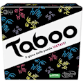 Pikkukuva 2 / 2: Hasbro Gamingin klassinen tabupeli, juhlapeli, sanapeli aikuisille ja teini-ikäisille, arvauspeli 4 pelaajalle ja Flerfärgad