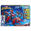 Miniatyrbillede 5 af 5: Spider-Man Combat Spider Vehicle Figur - Affyrer vand og projektiler - fra 4 år og opefter - HASBRO, Marvel Flerfärgad