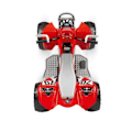 Miniatyrbillede 2 af 2: QUAD elektrisk - Polaris Outlaw 12 volt - PEG PEREGO Röd