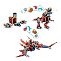 Miniatyrbillede 2 af 5: LEGO® DREAMZzz 71484 Cooper's C-Rex Dinosaur Robot - T. rex eller Pterodactyl Minifigure Flerfärgad
