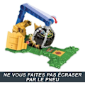 Miniatyrbillede 4 af 6: Hot Wheels-Monster Trucks Arena Smashers Challenge Loading Rhinomite HTP18 Flerfärgad