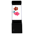 Miniatyrbild 1 av 4: I-TOTAL® - Lampa Bubble Fish med fyrkantig fisk Blå