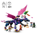 Miniatyrbillede 2 af 6: LEGO NINJAGO 71842 Rontu Dragen Mester - Byggesæt til drenge fra 7 år Flerfärgad
