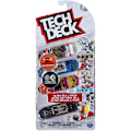 Miniatyrbillede 6 af 6: Pakke 4 Finger Skates Tech Deck - Skateboards til at tilpasse 96 mm - Tilfældig model Flerfärgad
