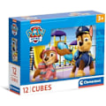 Miniatyrbild 1 av 2: Pussel - CLEMENTONI - Paw Patrol - 12 bitar - Supercolor Cube - För barn 3-5 år Flerfärgad