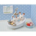 Miniatyrbillede 4 af 6: SYLVANIAN FAMILIES - 5286 - Badeværelset - Landsbyen Blå