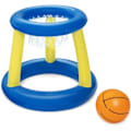 Miniatyrbillede 1 af 5: Poolspil Flydende basketballkurve - BESTWAY - 52418 - Bold, 3 ringe, diameter 61 cm Blå/gul/orange