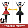 Pikkukuva 3 / 6: Poppu Ladybug Transformaatio - BANDAI - Miraculous 26 cm - Vaatevaihto röd svart